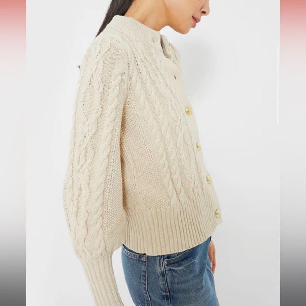 NWOT Tuckernuck Cotton Colette Cardigan - Picture 3 of 6